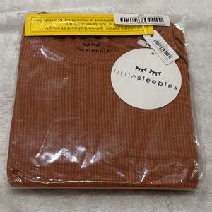 Little Sleepies heather spice ribbed 5/6 Pajama Set